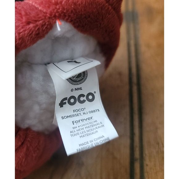 Toddler NHL Arizona Coyotes Block Close Back Slippers- Size Large - Picture 4 of 4